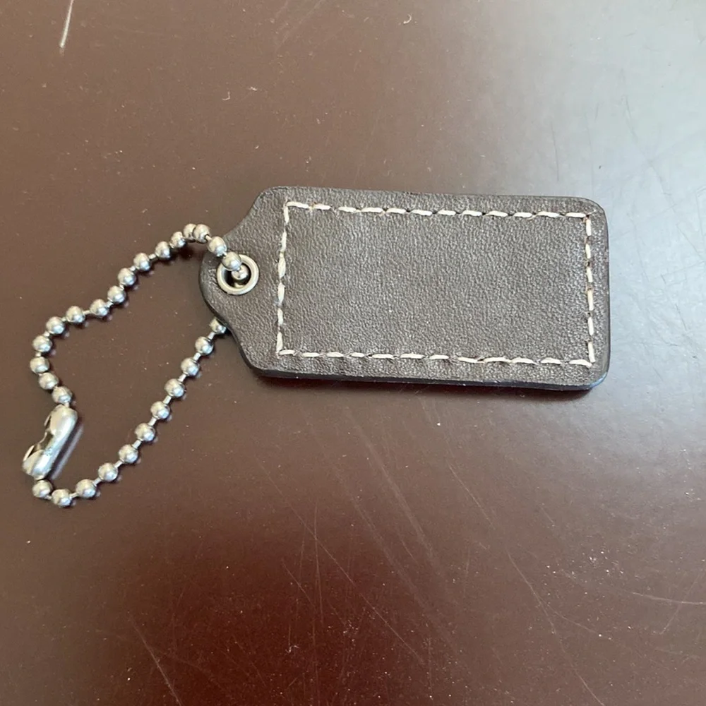 Coach Key Fob Charm brown - Picture 2 of 4